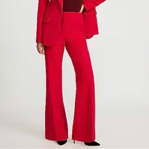 Express Red Flare Women's Jeans